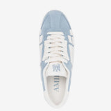 Blue sneaker,top view