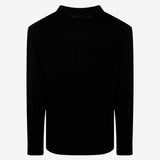 Black knitwear,back view