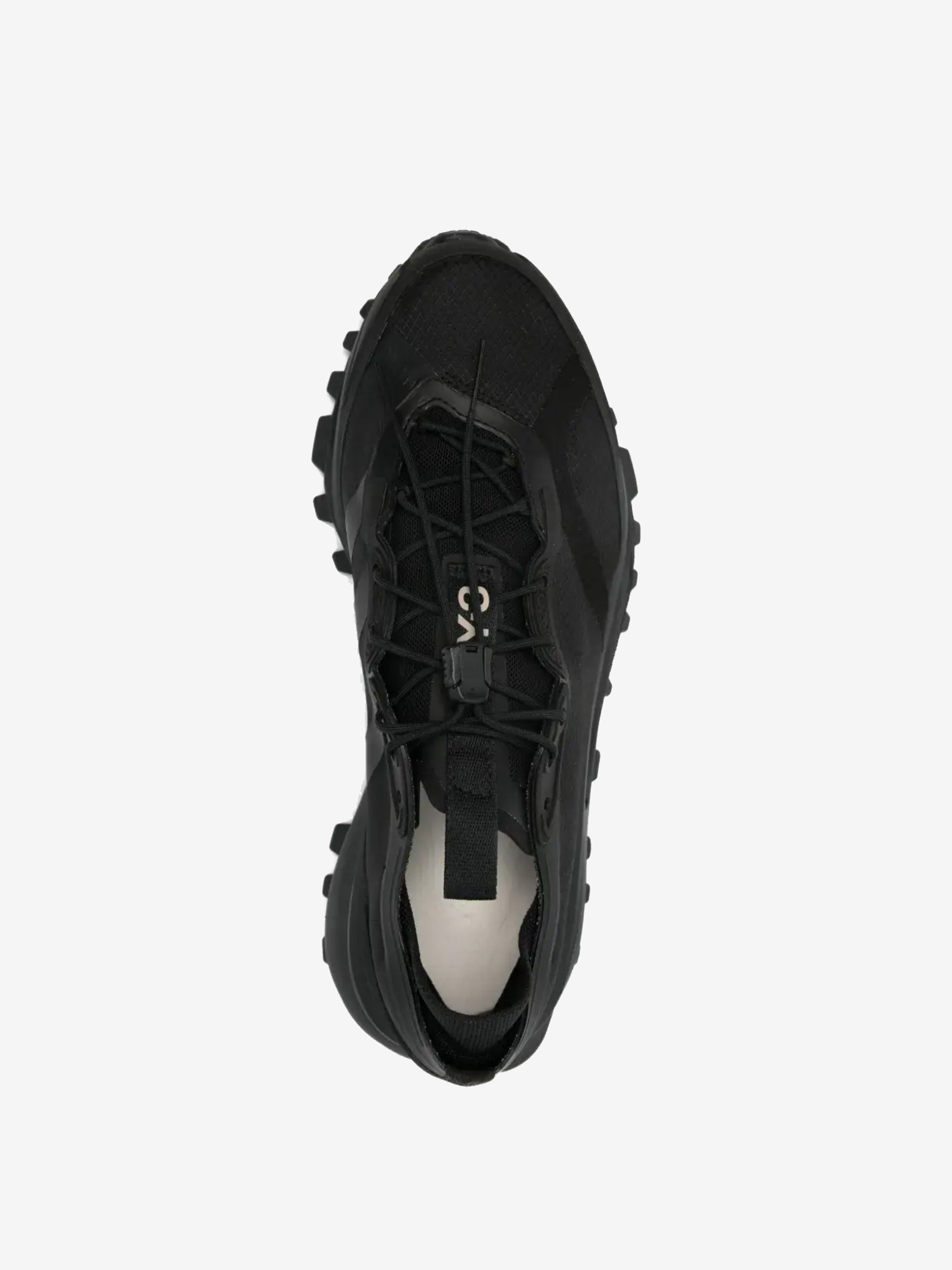 Black shoes, top view