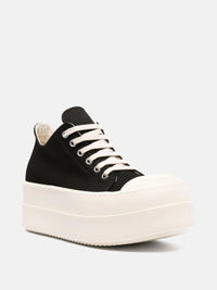 RICK OWENS DRKSHDW - Women Scarpe In Denim - Double Bumper Low  Sneakers