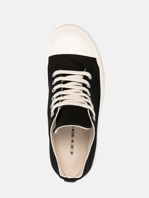 RICK OWENS DRKSHDW - Women Scarpe In Denim - Double Bumper Low  Sneakers