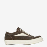 Brown sneakers, front view