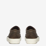 Brown sneakers, back  view