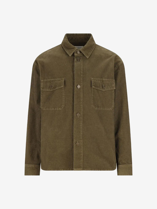 Brown jacket,front view