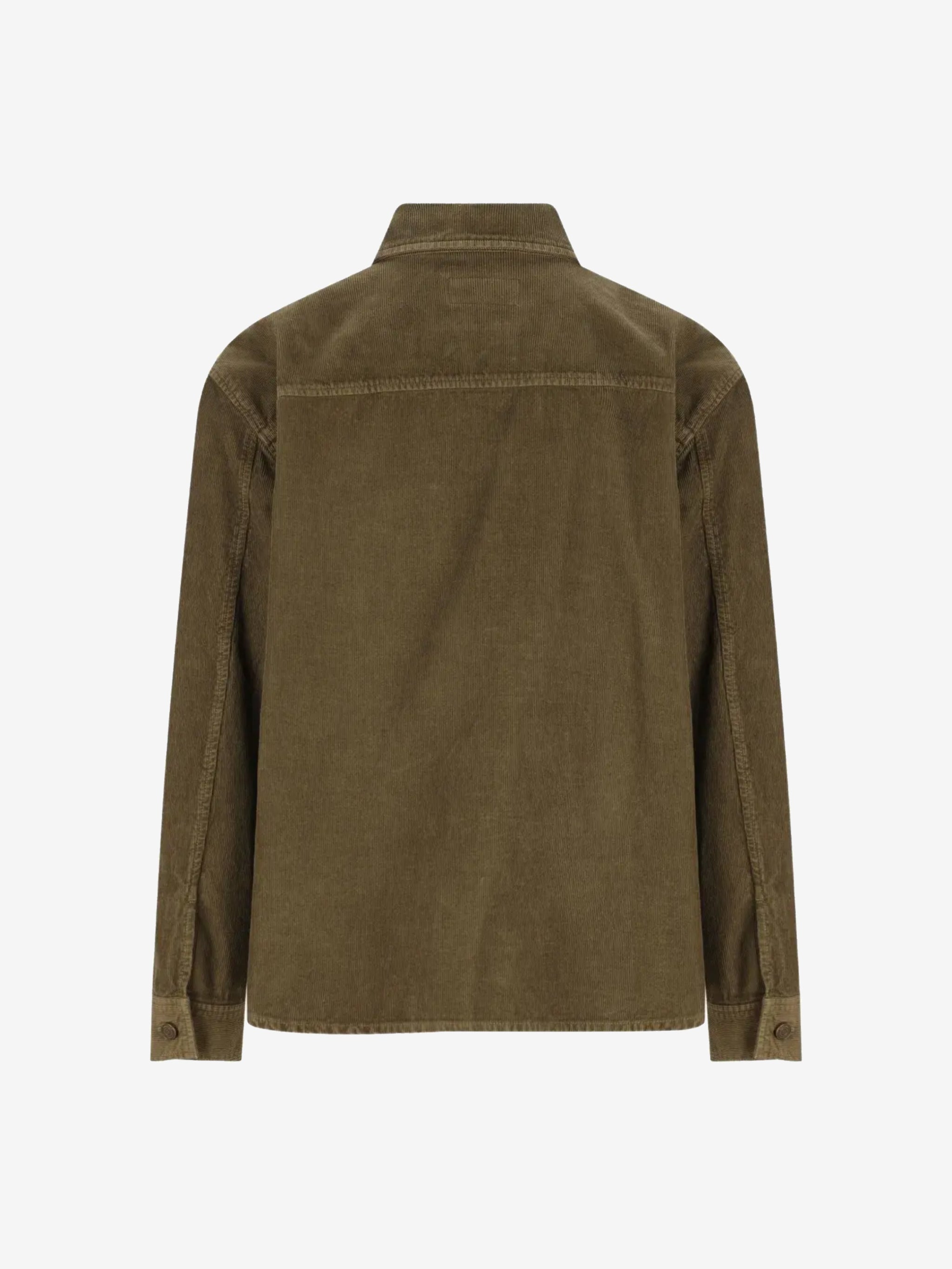 Brown jacket,back view