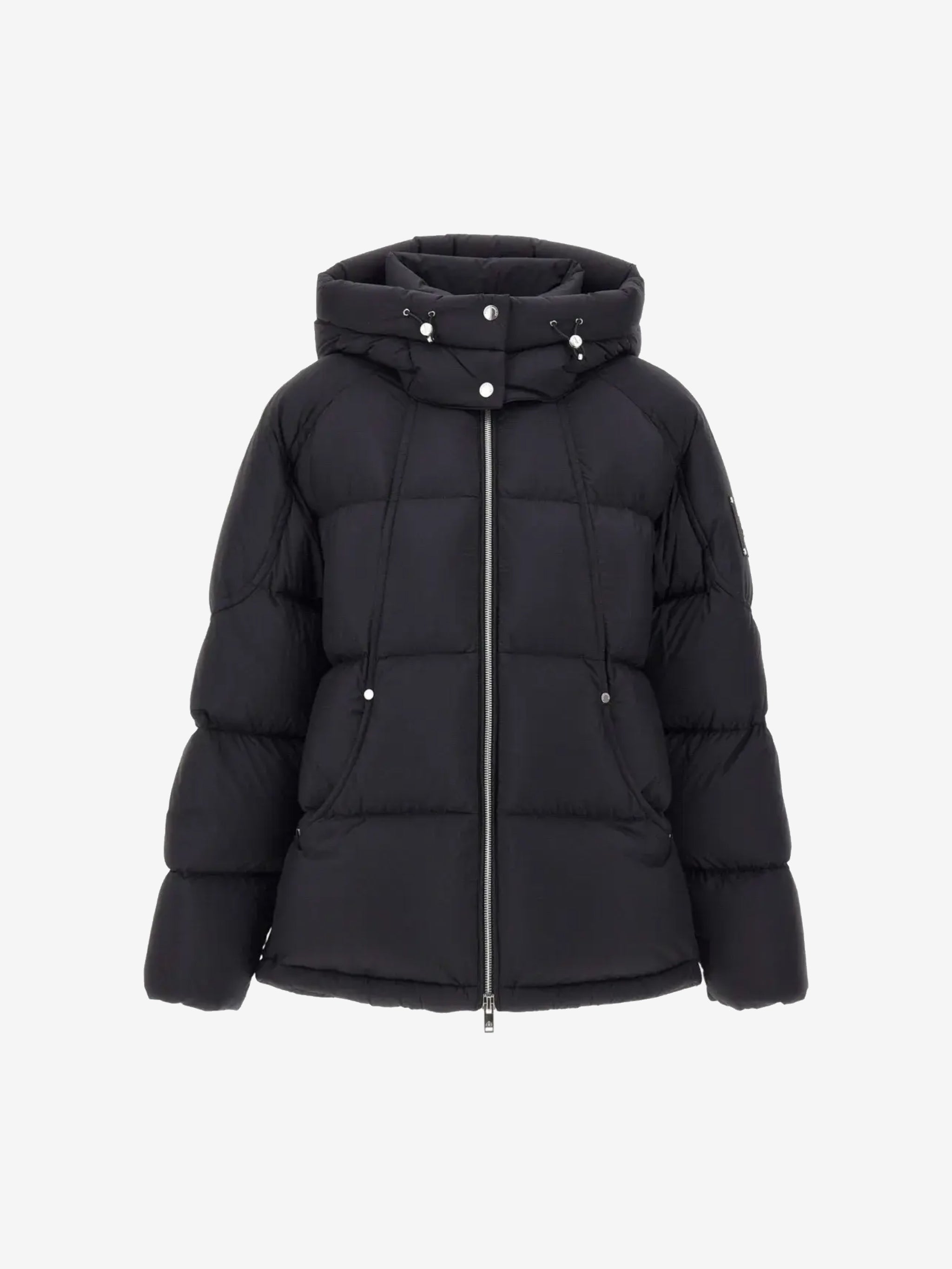 Black coat,front view