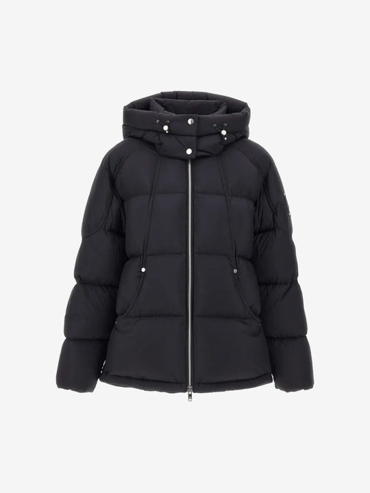 Black coat,front view