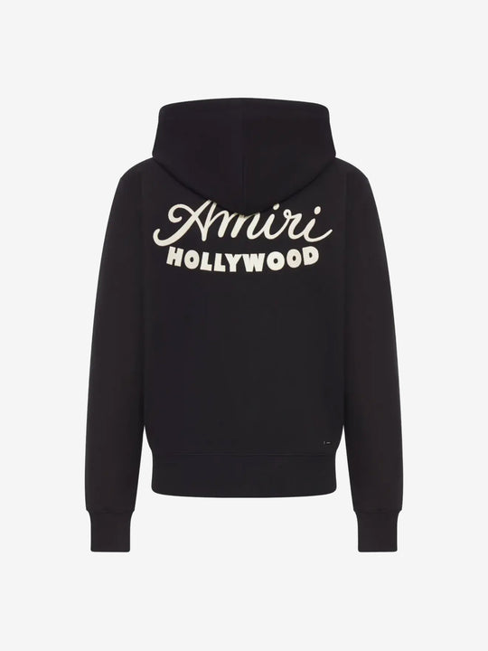 Black hoodie,back view