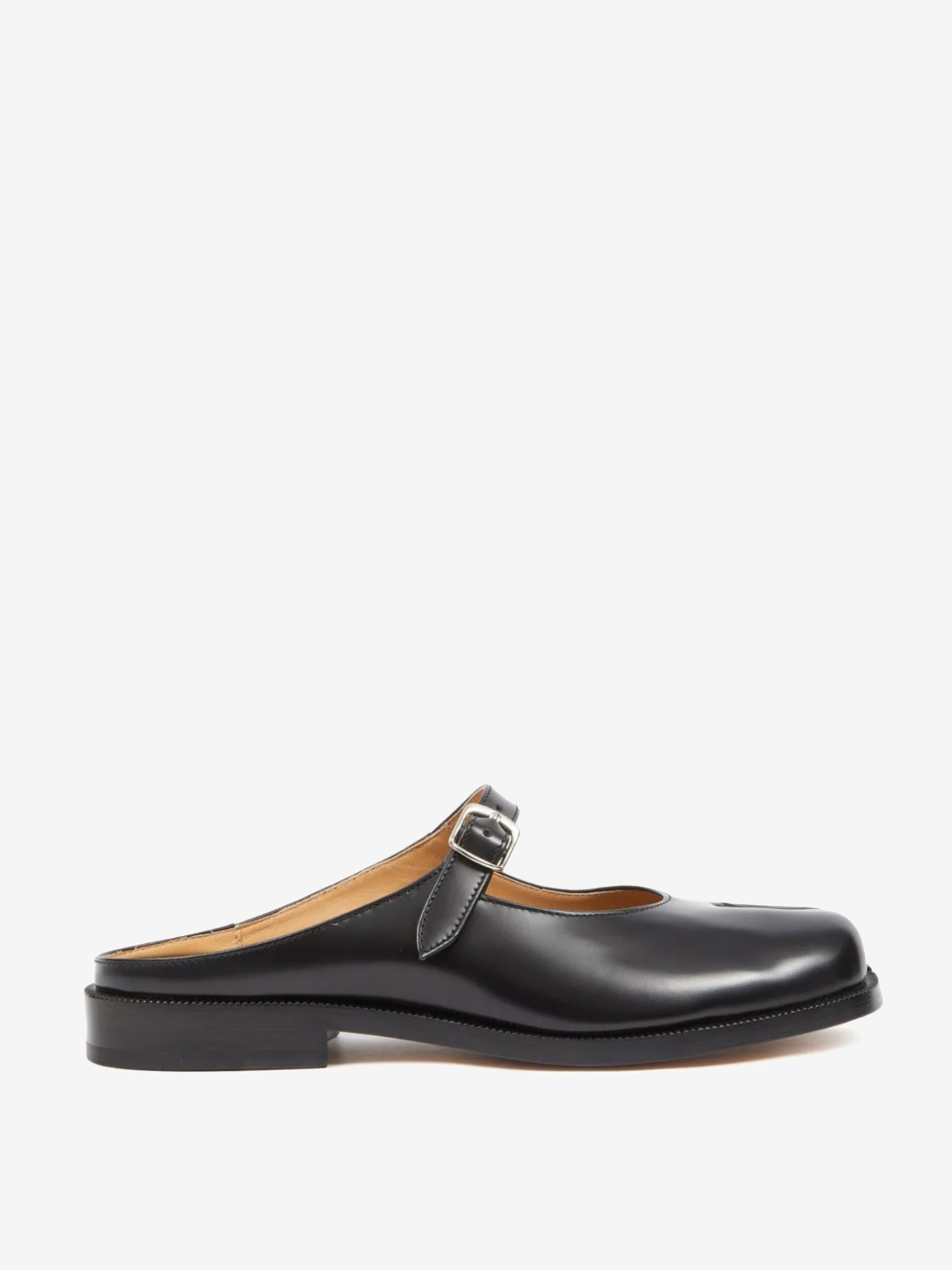 Black mule, front view