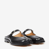 Black mule, side view