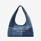Blue bag, front view