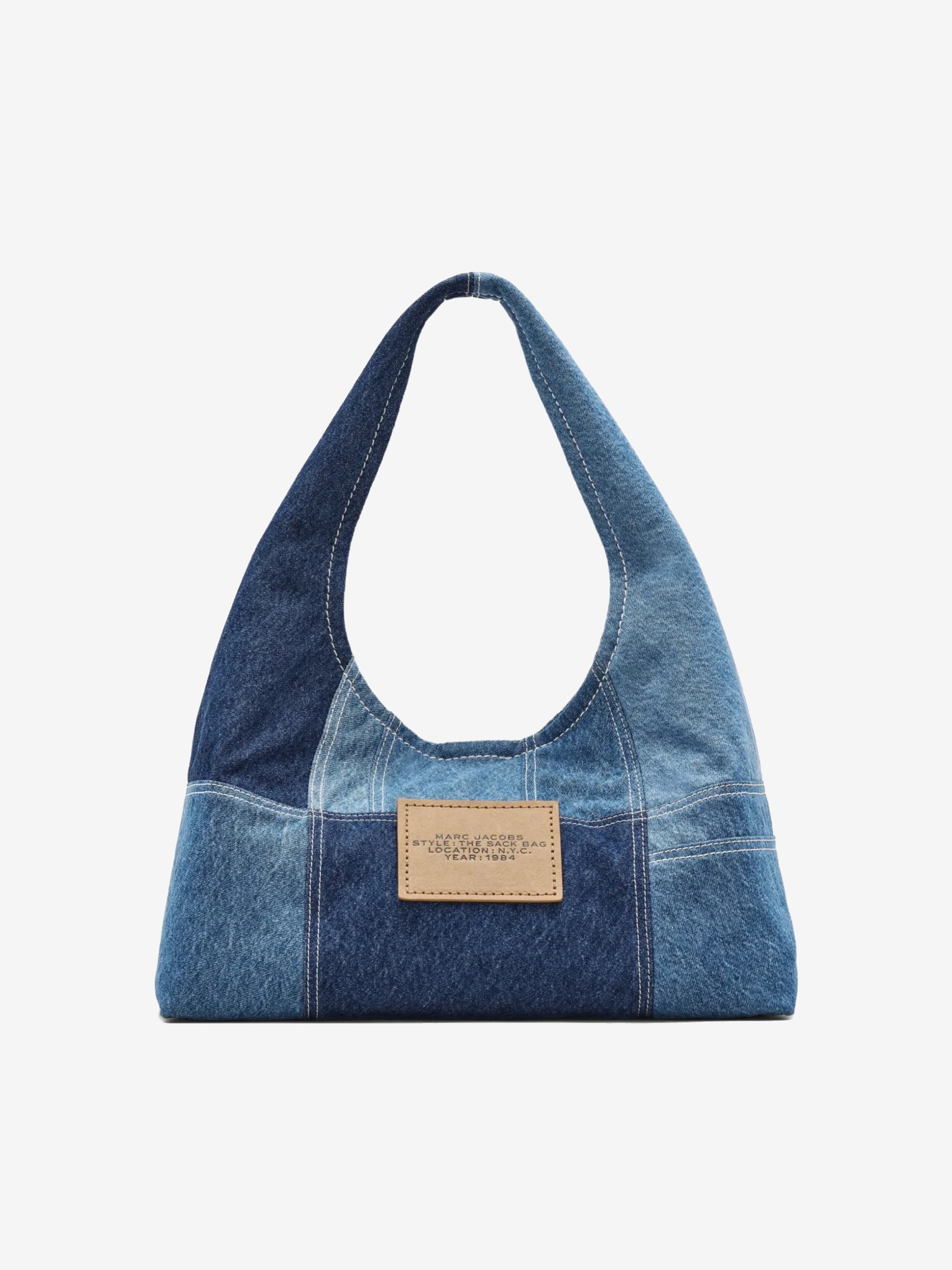 Blue bag, back view