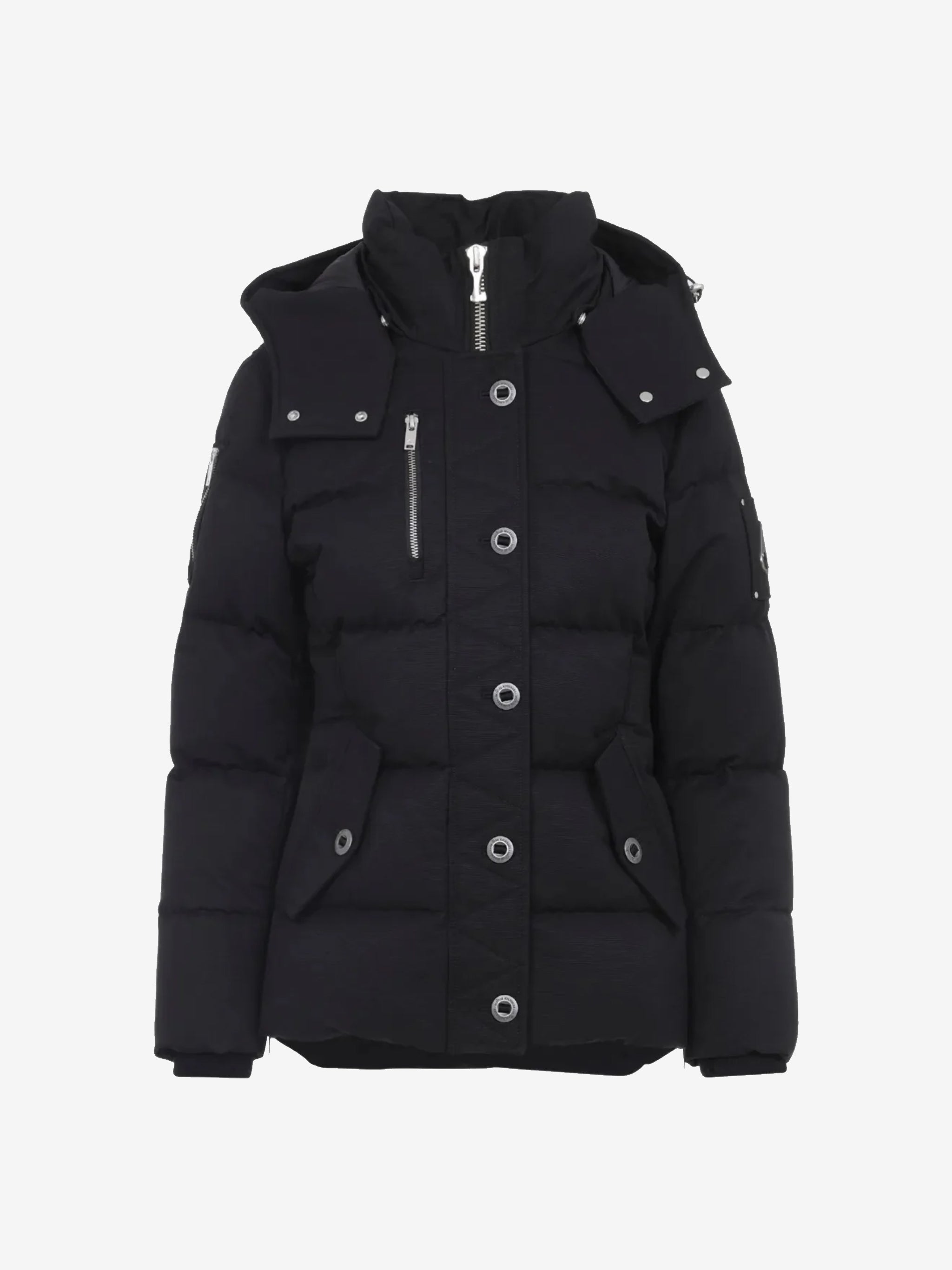 Black jacket, front view