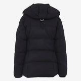 Black jacket, back view