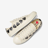 COMME DES GARCONS PLAY X CONVERSE - Chuck 70 Multi Heart Low Top