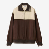 Brown sweatshirt, front view