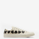COMME DES GARCONS PLAY X CONVERSE - Chuck 70 Multi Heart Low Top