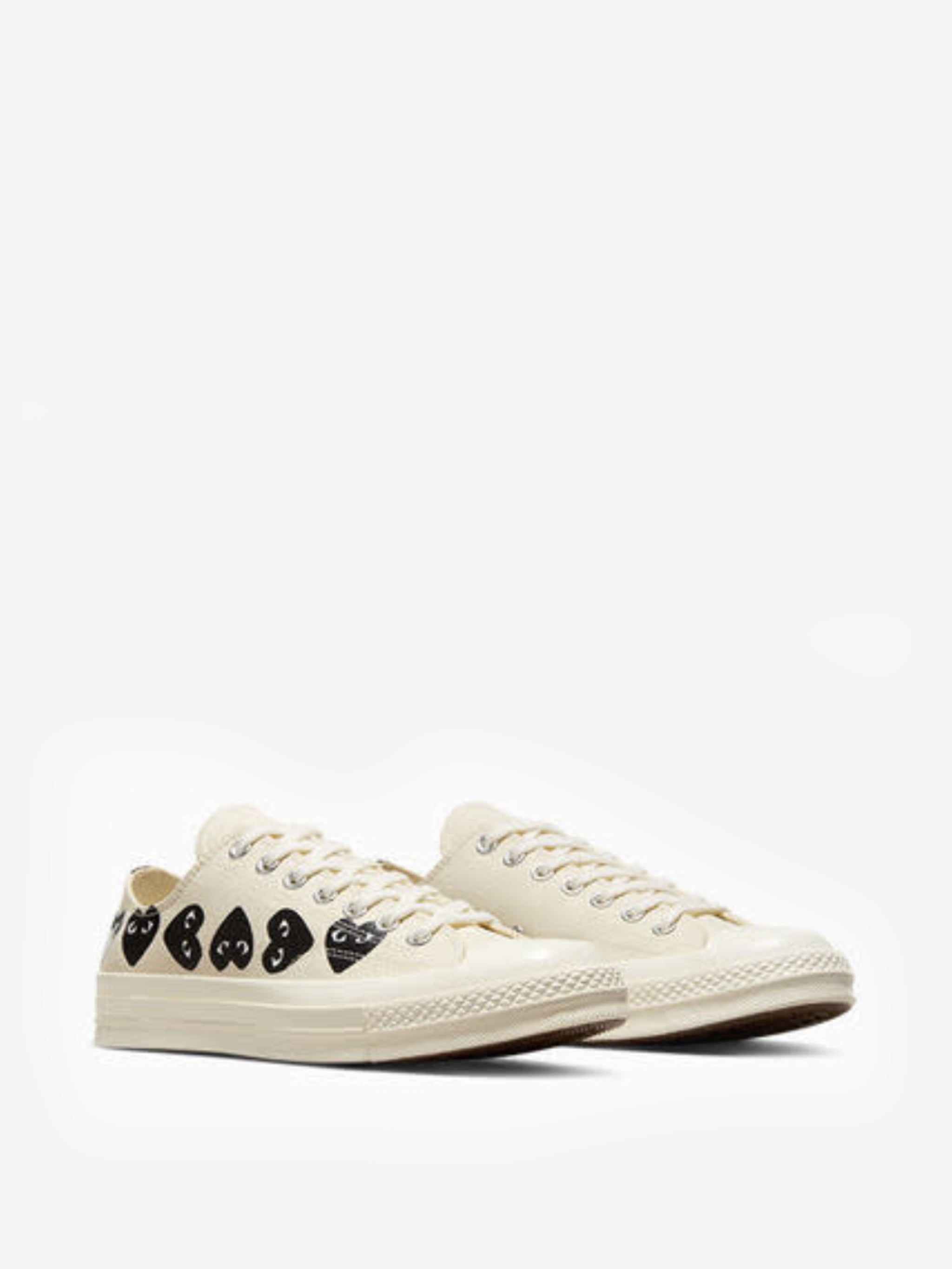 COMME DES GARCONS PLAY X CONVERSE Chuck 70 Multi Heart Low Top
