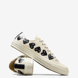 COMME DES GARCONS PLAY X CONVERSE - Chuck 70 Multi Heart Low Top