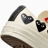 COMME DES GARCONS PLAY X CONVERSE - Chuck 70 Multi Heart Low Top