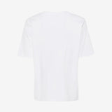 White shirt,back view