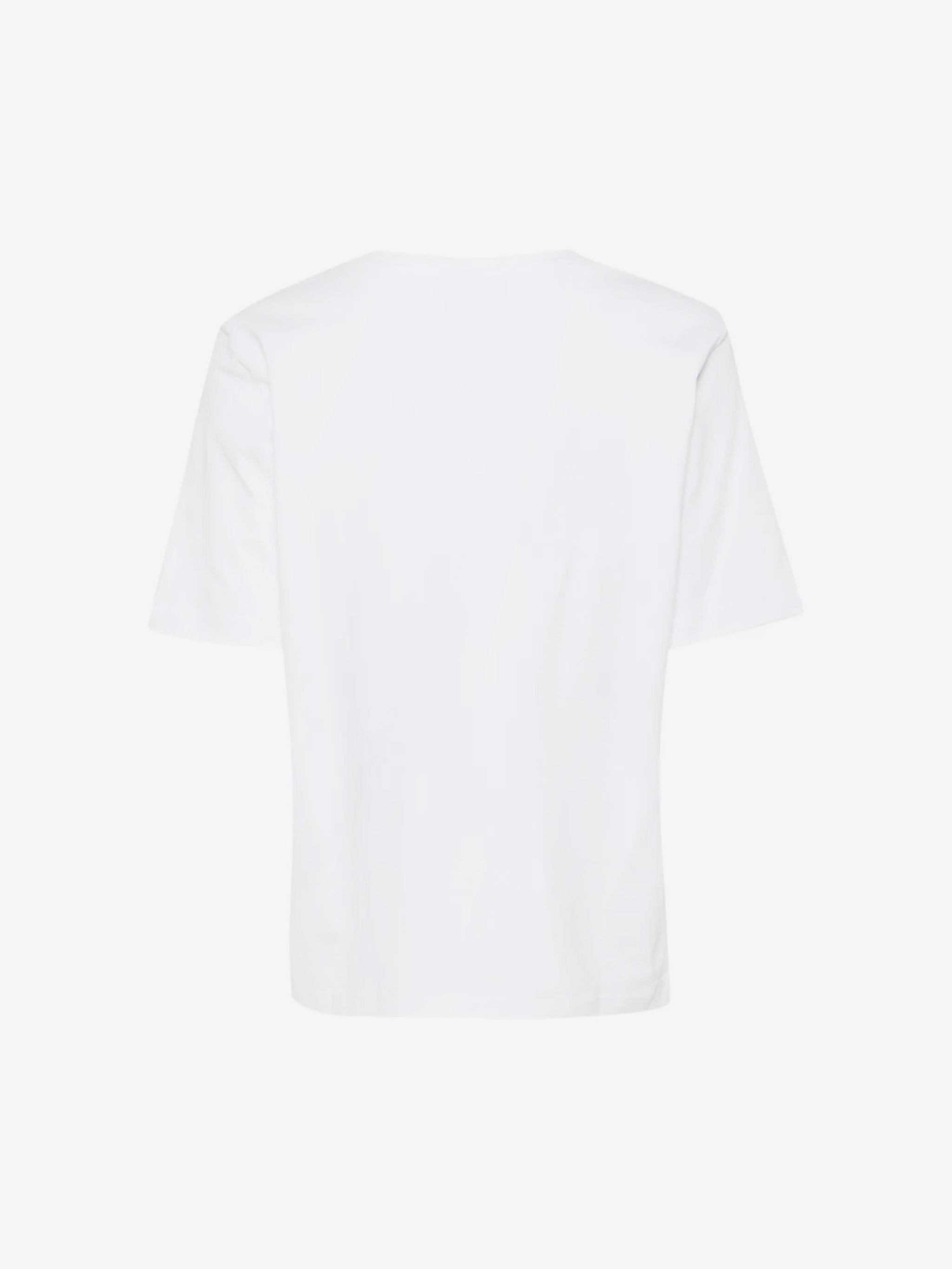 White shirt,back view