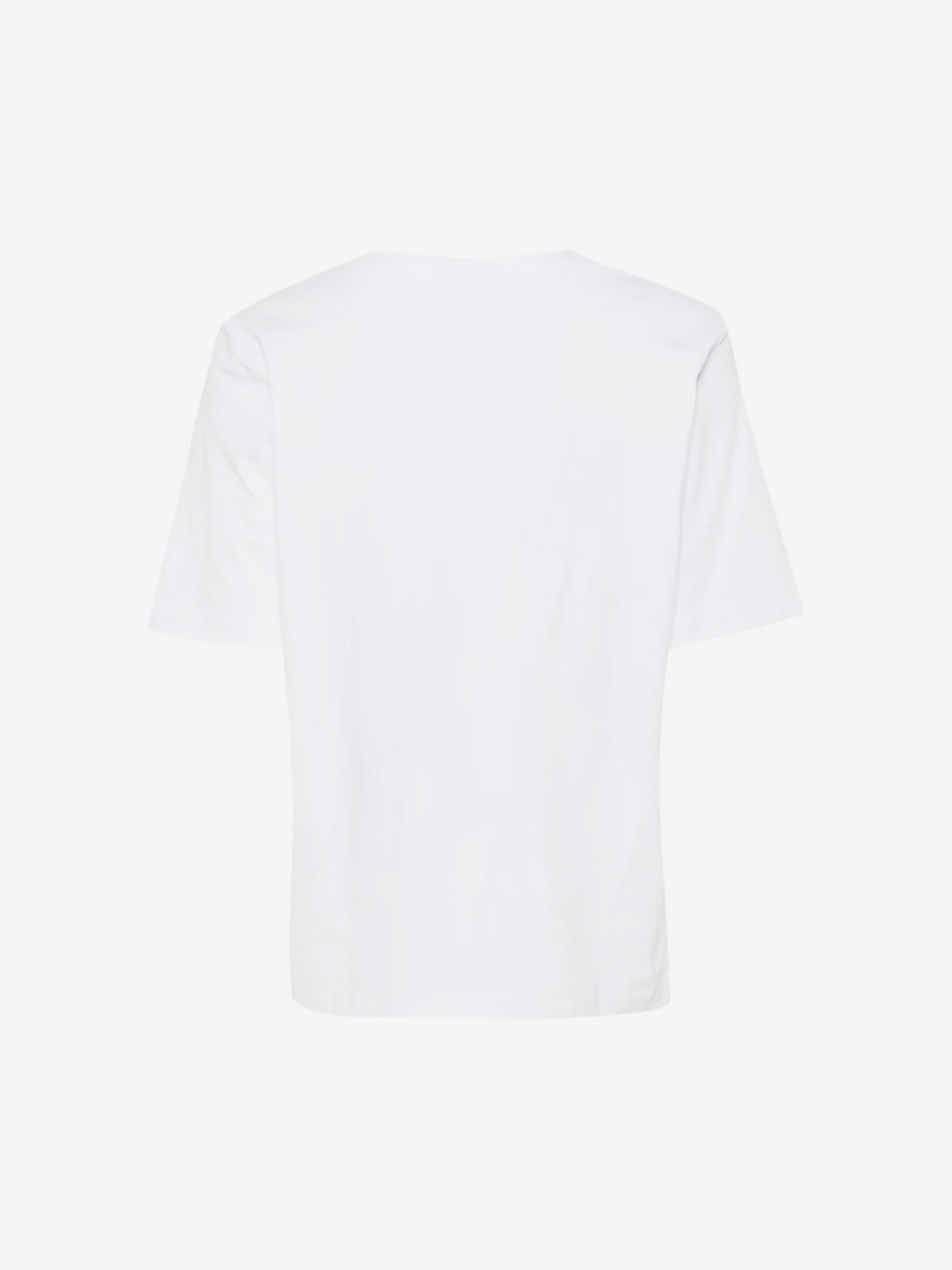 White shirt,back view