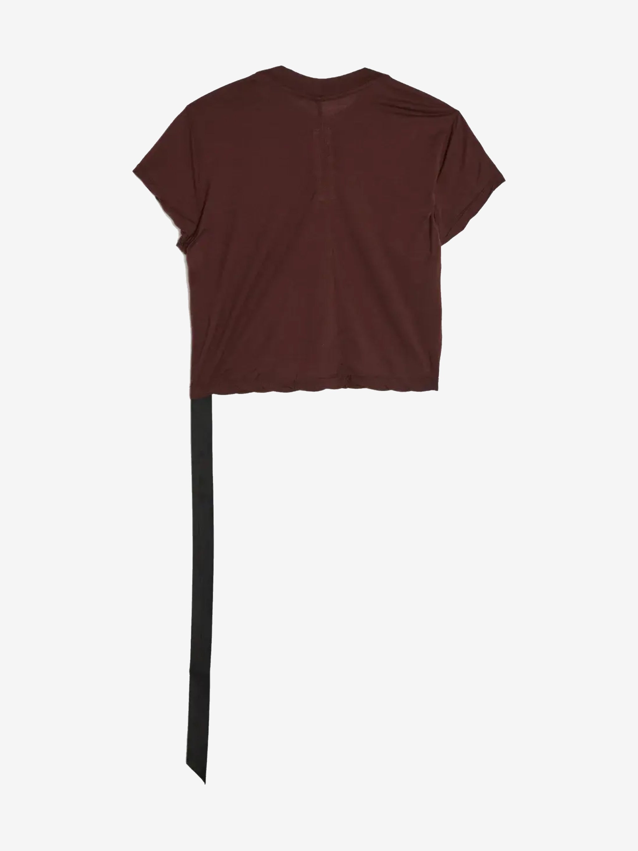 Burgundy t-shirts,back view