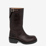 DRIES VAN NOTEN - Women Leather Buckle Boot