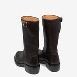 DRIES VAN NOTEN - Women Leather Buckle Boot