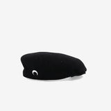 Black hat, side view