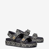 Grey sandal,side view