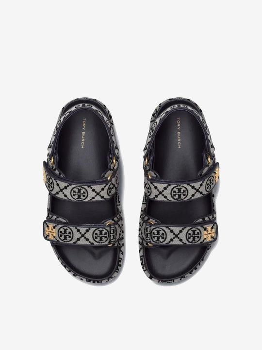 Grey sandal,top view