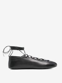 ALEXANDER WANG - Women Vyollette Lace Up Flat Sneakers