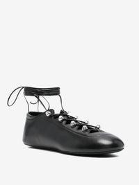 ALEXANDER WANG - Women Vyollette Lace Up Flat Sneakers