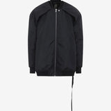 Black jackets and coats, front view