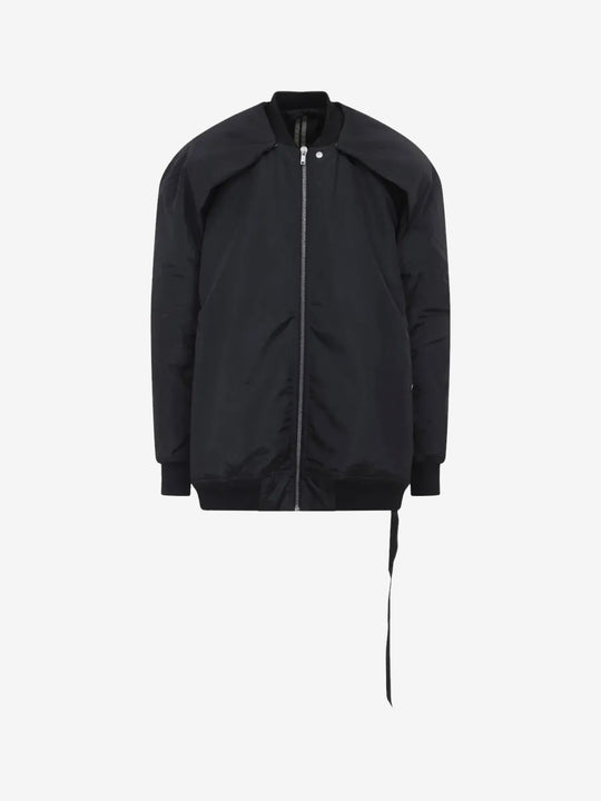 Black jackets and coats, front view