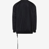 Black jackets and coats, back view