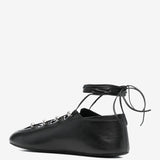ALEXANDER WANG - Women Vyollette Lace Up Flat Sneakers