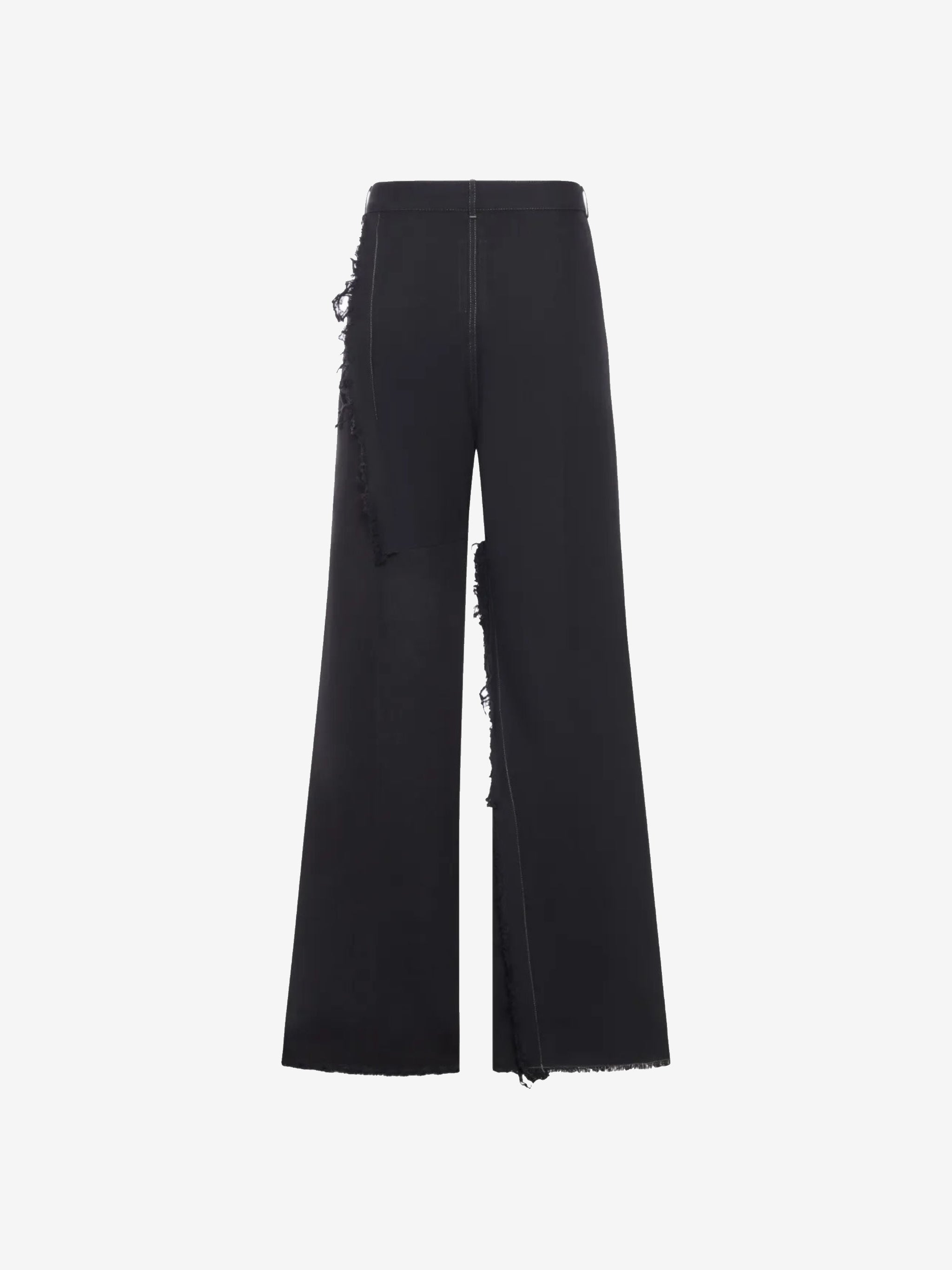 Black jeans, back view