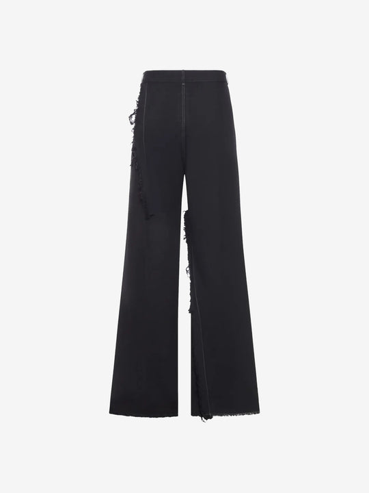 Black jeans, back view