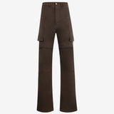 Brown pants, front view