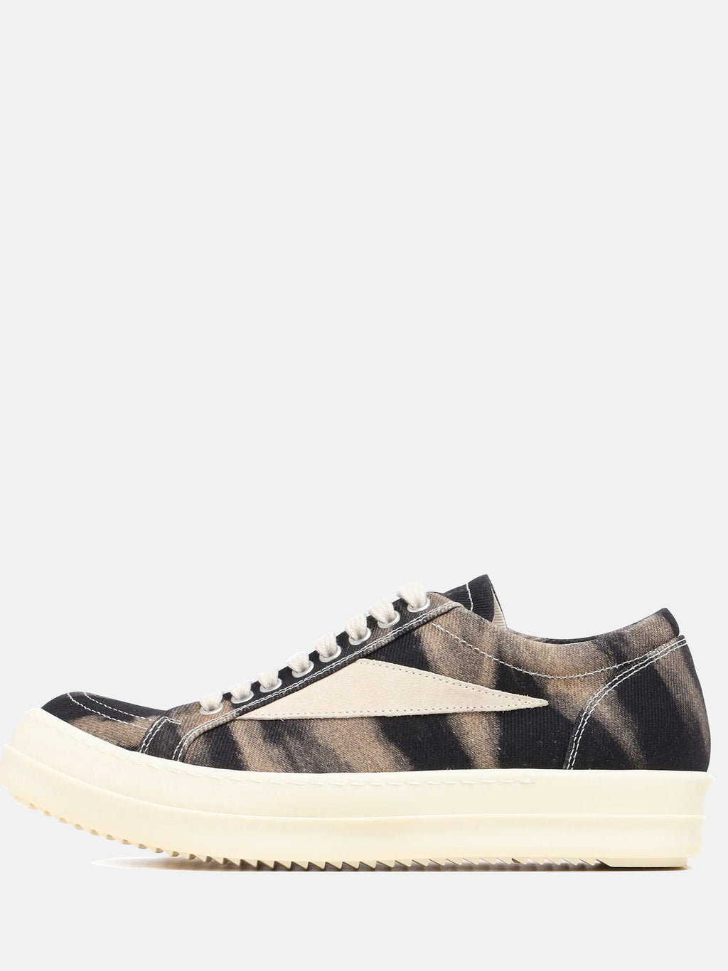 RICK OWENS DRKSHDW - Women Sun Denim Vintage Sneakers