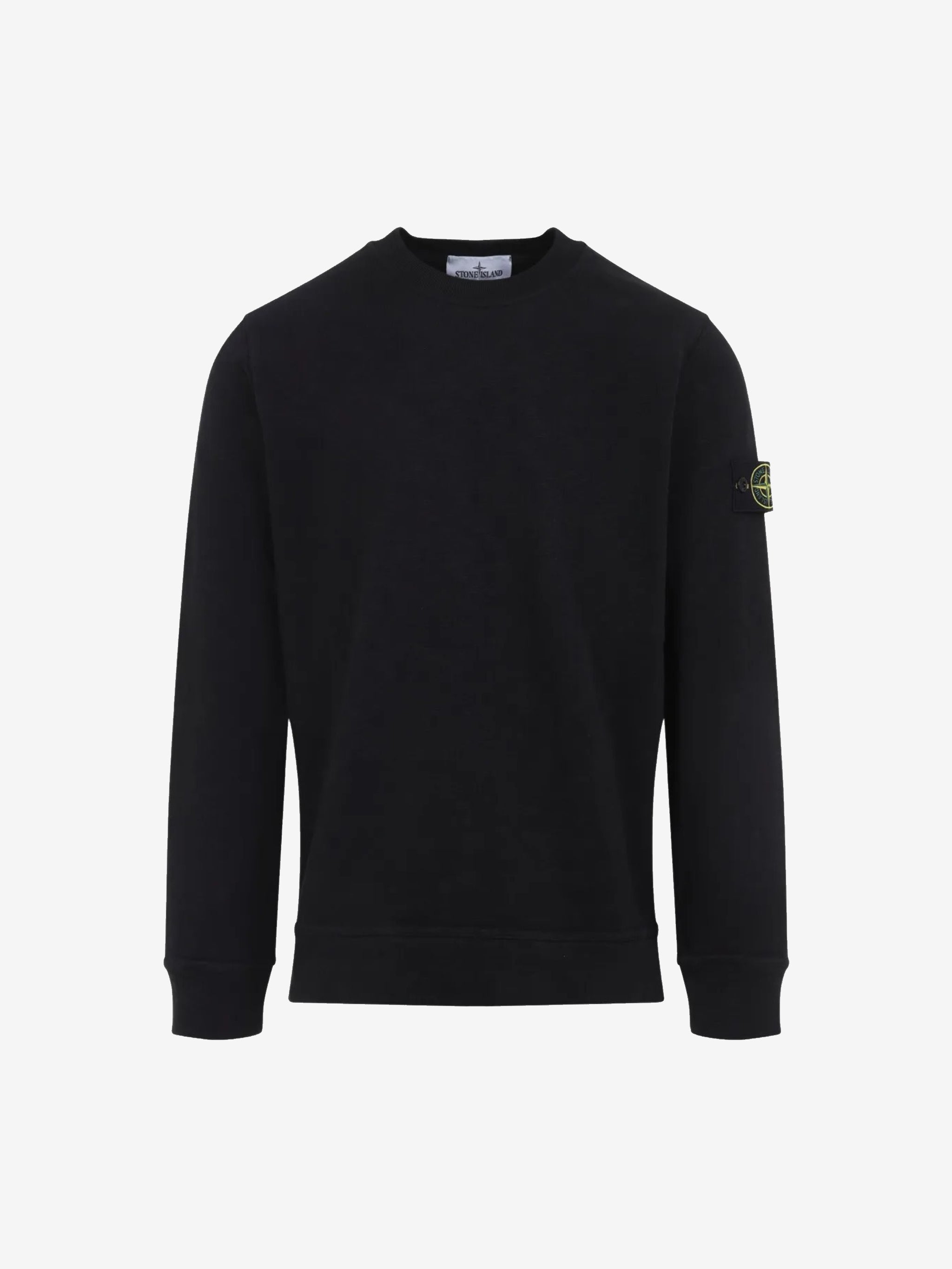 Black sweatshirt, front view