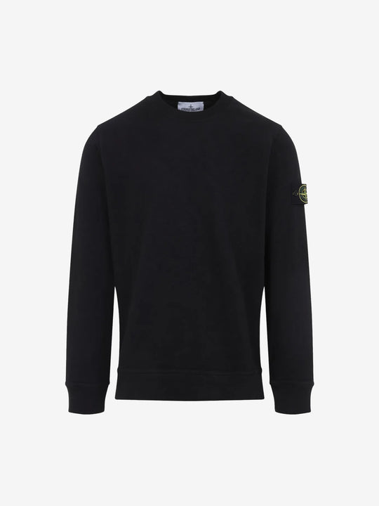 Black sweatshirt, front view