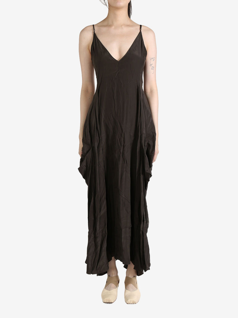 YANGKEHAN - Women Swing Silky Slip Dress