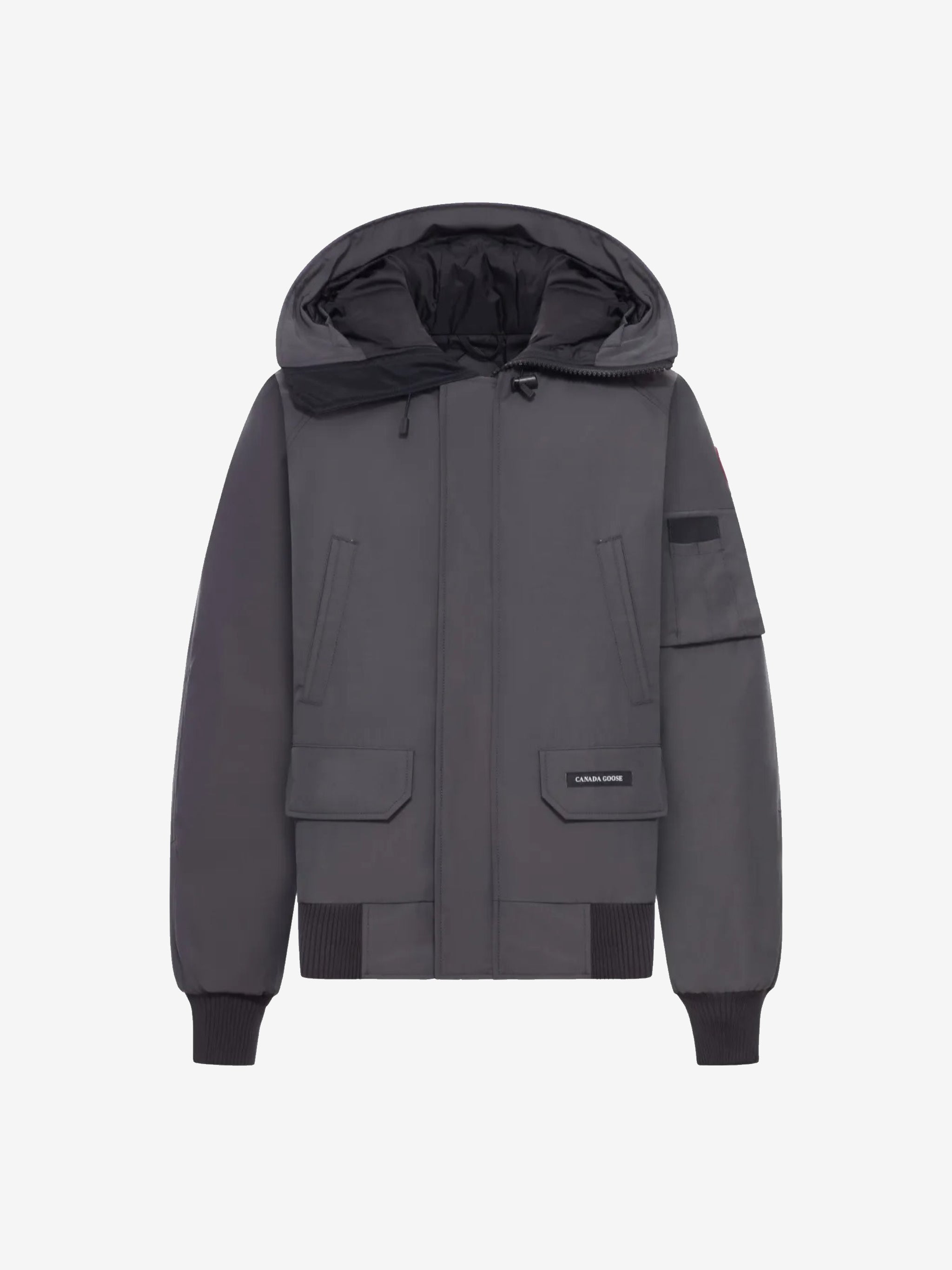 Grey jacket, front view