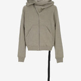 Grey hoodie, front view