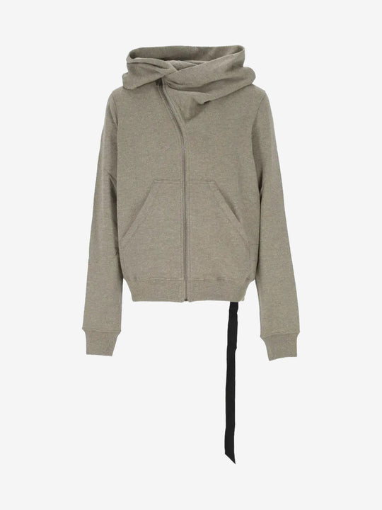 Grey hoodie, front view