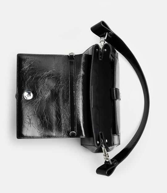 Black bag, front view